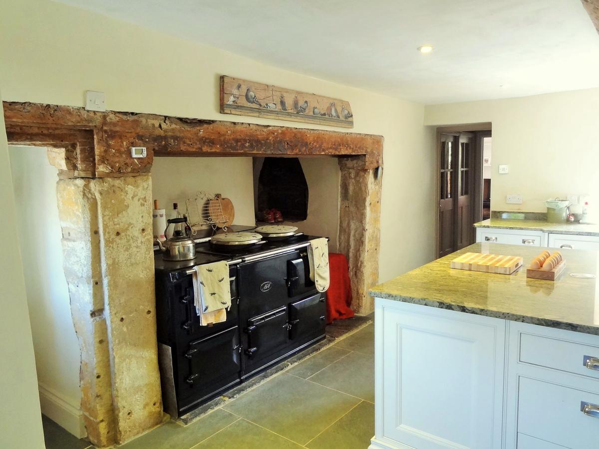 Bed and Breakfast Huxham Farmhouse East Pennard Exterior foto